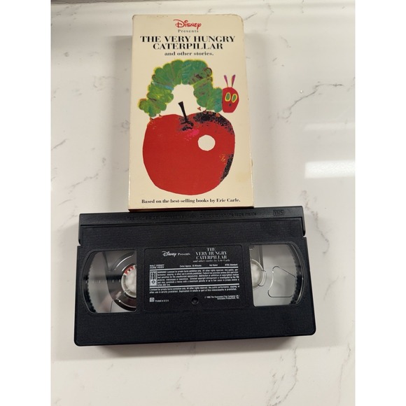 RARE The Very Hungry Caterpillar And Other Stories (VHS, 1995) Disney VERY GOOD! - Picture 3 of 3